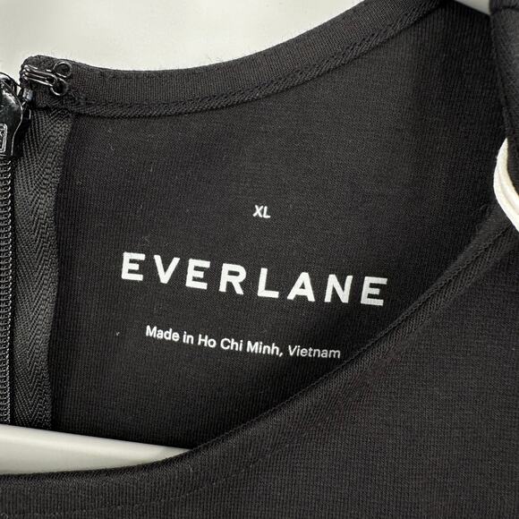 Everlane The Dream '90s Shift Dress in black Size XL - Picture 5 of 11
